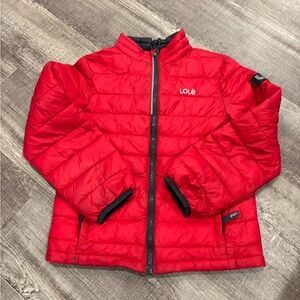 Lole Kids Red Puffer Jacket